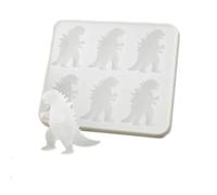 Stampi Per Ghiaccio Godzilla, Godzilla Ice Mold, Silicone Ice Cube Mold, Fun Animal Shape Popsicle Molds, Stampi per Cubetti Ghiaccio Riutilizzabili, for Whiskey, Cocktails and Any Beverage