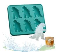 Stampi Per Ghiaccio Godzilla, Godzilla Ice Mold, Silicone Ice Cube Mold, Fun Animal Shape Popsicle Molds, Stampi per Cubetti Ghiaccio Riutilizzabili, for Whiskey, Cocktails and Any Beverage