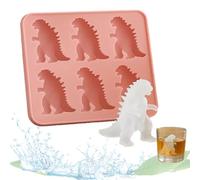 Stampi Per Ghiaccio Godzilla, Godzilla Ice Mold, Silicone Ice Cube Mold, Fun Animal Shape Popsicle Molds, Stampi per Cubetti Ghiaccio Riutilizzabili, for Whiskey, Cocktails and Any Beverage