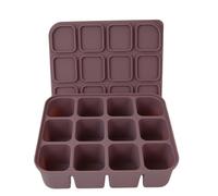 Stampi per ghiaccio in silicone con qualità alimentare con coperture flessibili e stabili, ideali per feste, pic-nic e uso quotidiano di ciotola per ghiaccio inodore