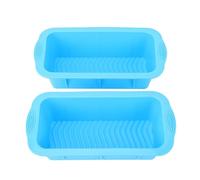 Stampi per ghiaccio in silicone grandi cubetti di ghiaccio di grandi dimensioni per frigorifero blu di raffreddamento più veloce