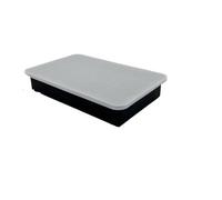 stampi per ghiaccio Stampo for cubetti di ghiaccio in silicone a griglia, grande, for, non tossico, durevole, for bar, pub e vino(15 grids with cover)