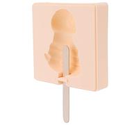 stampi per ghiaccioli, Coperchio rimovibile, impilabile, design a forma di cartone animato, adatto for gelati, caramelle, biscotti, torte e altro ancora