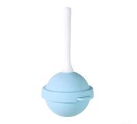 Stampi per ghiaccioli fai da te in silicone per lecca-lecca fatti in casa, flessibile, materiale sicuro, forme divertenti per snack in famiglia (blu)