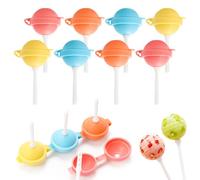 Stampi per ghiaccioli in silicone, 8 pezzi, senza BPA, riutilizzabili, per succhi, yogurt e dolcetti congelati