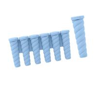 Stampi per ghiaccioli in silicone flessibile per bambini e adulti, creativo con 6 cavità e vassoio singolo per gelato, strumento di interazione tra genitori e bambini