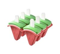 Stampi per ghiaccioli in silicone - Stampi riutilizzabili per anguria con bastoncini - Utensili da cucina e gadget per dolcetti caldi della giornata, yogurt, torte, dessert per bambini, snack e feste