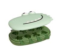 Stampi Per Ghiaccioli | Stampo In Silicone Con 8 Forme Per Creare Ghiaccioli | Coperchio a Forma di Dinosauro, Accessorio Multifunzionale per Cucina per Bambini e Adulti Ideale per Feste ed Eventi
