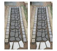 Stampi Per Giardino,Stampo Per Cemento Pavimento Path Maker Stampo Stampo Concreto Stampo riutilizzabile FAI DA TE Paving Durevole per Garden Plath Path Stampo Stampi in calcestruzzo