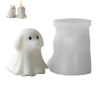 Stampi per Halloween Animal Ghost Candle Mold, Cat Dog Resin Casting Ghost Silicone Molds, DIY Scented Candle Mold for Halloween Soap Molds, Resin Crafts (Dog)