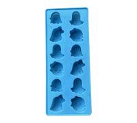 Stampi per Halloween - Stampo per cioccolato | Stampo per cioccolato Halloween | Divertente stampo per caramelle di Halloween in silicone a forma di fantasma | Piccoli stampi per spuntini con frutti