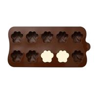 Stampi per impronte di zampe in silicone, stampo in silicone per zampe di gatto,Stampo in silicone stampato zampa carina - Stampo per pasticceria in silicone con impronte di zampe, stampo per cubetti