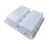 Stampi per mattoni per calcestruzzo, Strumenti per modellismo da 3,9x7,9x2,4 pollici, Stampo per mattoni in polipropilene, Stampo per blocchi di cemento facile da usare, per materiali da costruzione p