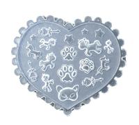 Stampi per nail art 3D a forma di farfalla in silicone, forma decorativa, nail art, strumento per la produzione di nail art, stampo in silicone, forma a farfalla per resina