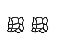 Stampi per Pavimentazione,Stampi per Cemento Stampo Stampi for calcestruzzo stradale Giardino Giardino Giardineria Giardinaggio Stampi for utensili verdi for calcestruzzo(A 2Pcs)