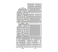 Stampi per portacandele - Stampi natalizi in silicone per lampade da notte fai da te, design antiaderente per cera, gesso, argilla e fondente, perfetti per sale studio, camere da letto, soggiorni