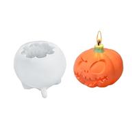 Stampi per Resina Halloween | Stampo in Silicone per Stucco,Modello Macabro a Facile Distacco per Decorazioni in Resina Epossidica e Progetti Artigianali Aromaterapia