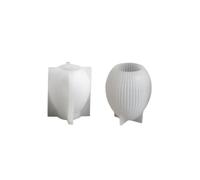 Stampi Per Resina Set di stampi for candele for uova Pasqua da 2 pezzi | Silicone Multiuso for Candele Profumate, Cemento