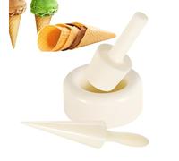 Stampi per sacchetti di ghiaccio | Coni croccanti Roller Former,Impugnatura ergonomica per dessert fatti in casa - Per casa, commerciale e pause da tè