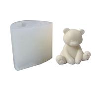 Stampi per sapone a forma di orsetto per fare pasta di gomma, cioccolato, pasta regalo, strumenti per decorare torte e cupcake