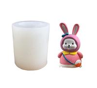 Stampi per sapone in silicone a forma di orso Stampo per la produzione a mano Accessori per la produzione di cera Stampi artigianali in silicone per argilla