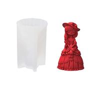 Stampi per sapone in silicone a forma di ragazza in silicone per la creazione a mano della ragazza amante della muffa dell'argilla