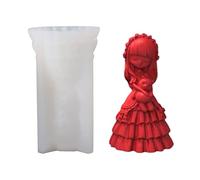 Stampi per sapone in silicone a forma di ragazza in silicone per la creazione a mano della ragazza amante della muffa dell'argilla