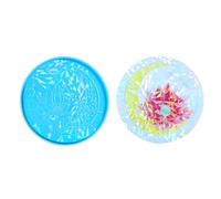 Stampi Per Sottobicchieri Flessibili Olografici A Forma Flusso Loto Stampo Strumento Artigianale In Silicone Per La Produzione Fiori
