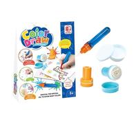 Stampi per stampo, spazzola con timbro, tamponi per bambini, per asili, aule, artigianato, libri da colorare, scrapbooking, carte, ceramica