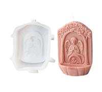 Stampi per statue Stampo artigianale Stampo per candele in silicone Artigianato religioso Stampi per ornamenti in silicone per realizzare sculture statue Realizzazione candele religiose