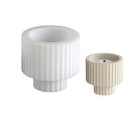 Stampi Per Tazze Candele Decorazioni La Casa Stampo A Forma Strisce Strumento La Creazione Gioielli Forniture Artigianali Fatte A Mano Texture In Silicone Stampo Porta Tealight