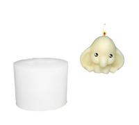 Stampi per torte a forma di elefante per uso alimentare multiuso per la cottura di decorazioni stagionali e forniture creative per feste in silicone