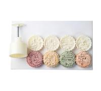 Stampi per torte di luna, plastica ABS, stampa a mano, stampo per dolci cinesi, accessori da cucina, accessori da forno