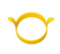 Stampi per uova in silicone - Anello per friggere uova fritte in silicone | Stampo rotondo per uova fritte | Anello per uova fritte antiaderente | Anello per uova fritte con manici -l | Stampo in
