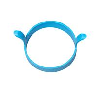 Stampi per uova in silicone - Anello per friggere uova fritte in silicone | Stampo rotondo per uova fritte | Anello per uova fritte antiaderente | Anello per uova fritte con manici -l | Stampo in