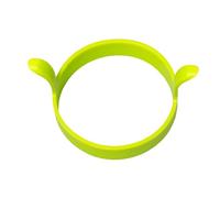 Stampi per uova in silicone - Anello per friggere uova fritte in silicone | Stampo rotondo per uova fritte | Anello per uova fritte antiaderente | Anello per uova fritte con manici -l | Stampo in