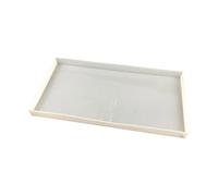 Stampi per vassoi in silicone per resina epossidica rettangolare stampo per colata epossidica per tavolo da servizio Scrivania in silicone