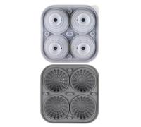 Stampi Per Vassoio Cubo Ghiaccio In Silicone 4 Budini Piazzati Quadrati Stampi Torta Cioccolato Che Decorano Lo Strumento Vassoio Cubetti Ghiaccio