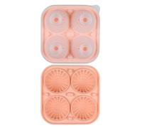 Stampi Per Vassoio Cubo Ghiaccio In Silicone 4 Budini Piazzati Quadrati Stampi Torta Cioccolato Che Decorano Lo Strumento Vassoio Cubetti Ghiaccio