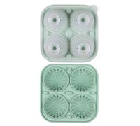 Stampi Per Vassoio Cubo Ghiaccio In Silicone 4 Budini Piazzati Quadrati Stampi Torta Cioccolato Che Decorano Lo Strumento Vassoio Cubetti Ghiaccio