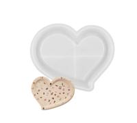 Stampi Per Vassoio In Silicone Cardiaco Stampo Per Piastra Cemento Stampo Adatto Decorazioni Fatte A Mano E Tavolo Da Ristorante Decorativo