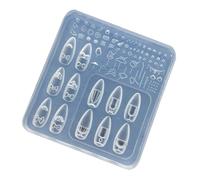 Stampi Professionali Per Unghie Stampi in Silicone Con Tazza Floreale Realistica Strumento Multiuso Per Progetti Bellezza Disegni Tazze Con Fiocco Stampo Per Unghie