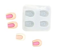 Stampi riutilizzabili compatti del silicone dell'orecchio per il sapone del cioccolato che fa la muffa del silicone dell'orecchio di