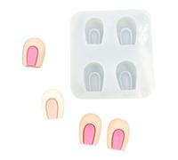 Stampi riutilizzabili compatti del silicone dell'orecchio per il sapone del cioccolato che fa muffa dell'orecchio del silicone di alto