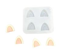 Stampi riutilizzabili compatti del silicone dell'orecchio per il sapone del cioccolato che fa muffa dell'orecchio del silicone di alto