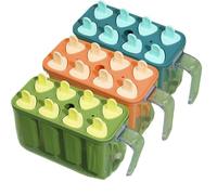 Stampi riutilizzabili per ghiaccioli, stampi fai da te per gelato fatto in casa, materiale per uso alimentare, facile rilascio, adatto al congelatore, facile da pulire, include secchio