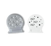 Stampi rotondi flessibili per luce notturna Stampi per progetti creativi Stampi Supporto Stampi Texture in silicone Accessori per la produzione a mano Stampo per incorporare la luce LED