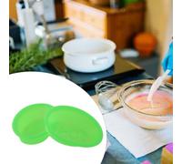 Stampi Sapone Silicone 2 Resistenza Termica Stampi Sapone Silicone(Green) | da -40°C a +230°C, per sicuro per microonde, forno e freezer, materiale durevole