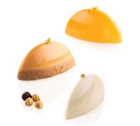 Stampi Silicone N°8 Monoporzioni Vela100 115x35x57 mm c/Tagliapasta - Silikomart