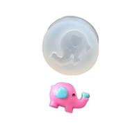 Stampi versatili in silicone a forma di elefante in resina per officine artigianali domestiche carino custodia per telefono in resina stampo accessorio